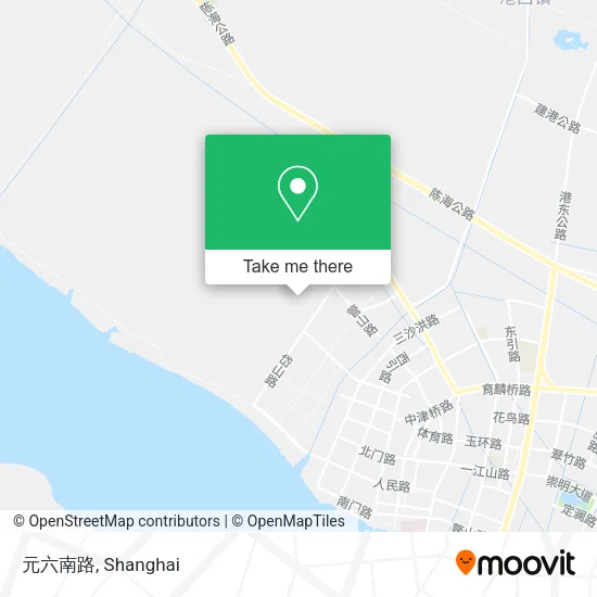 元六南路 map
