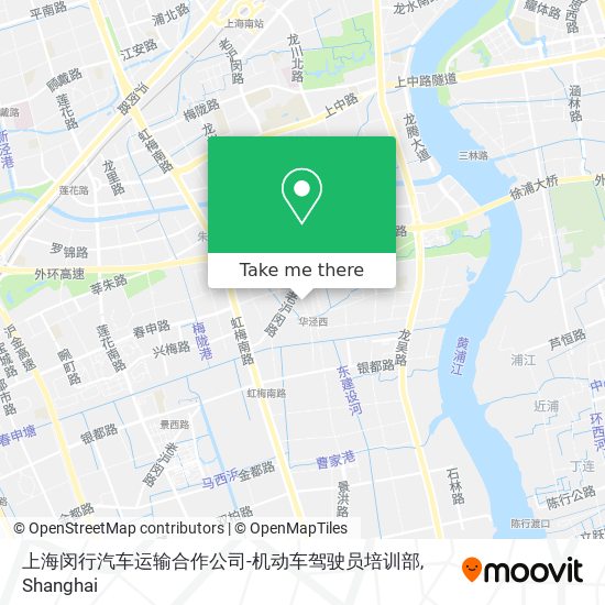 上海闵行汽车运输合作公司-机动车驾驶员培训部 map