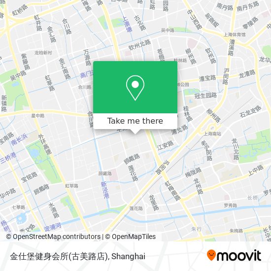 金仕堡健身会所(古美路店) map