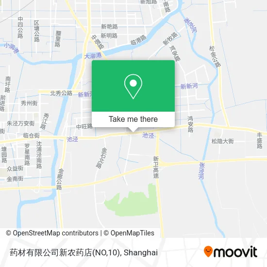 药材有限公司新农药店(NO,10) map