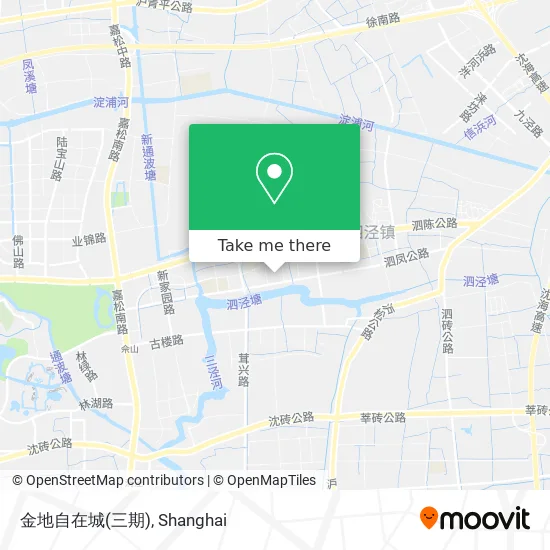 金地自在城(三期) map