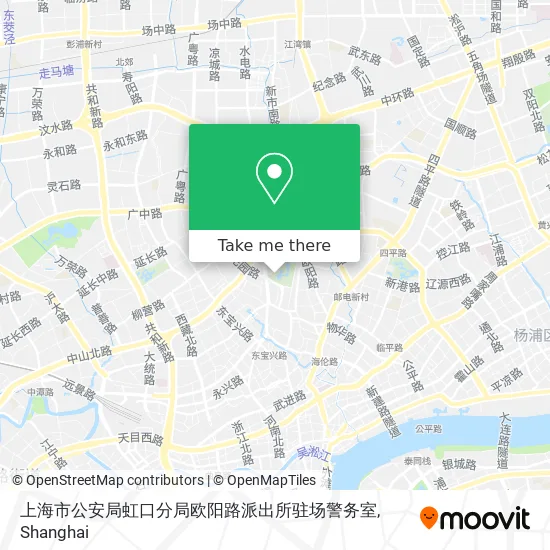上海市公安局虹口分局欧阳路派出所驻场警务室 map
