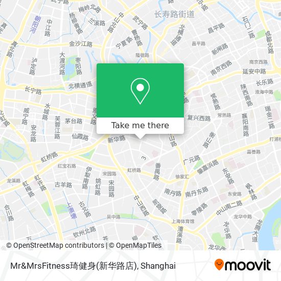 Mr&MrsFitness琦健身(新华路店) map