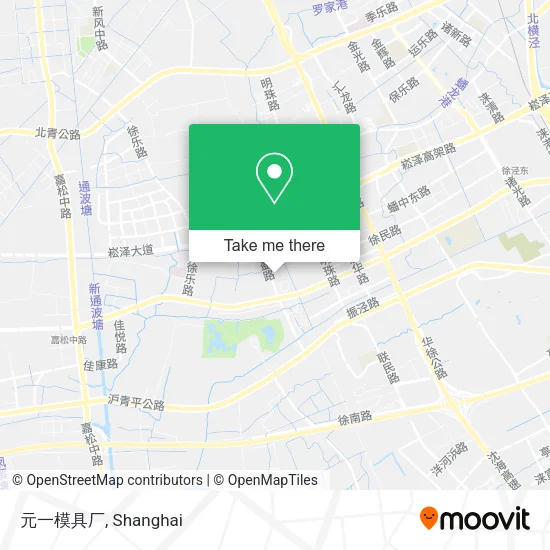 元一模具厂 map