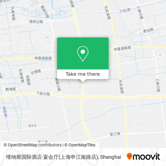 维纳斯国际酒店·宴会厅(上海申江南路店) map