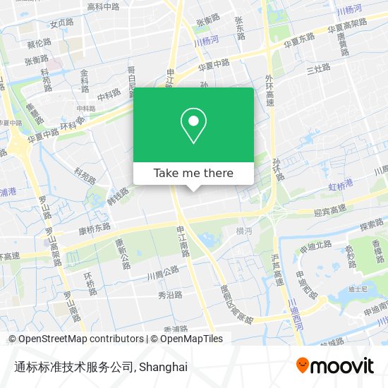 通标标准技术服务公司 map