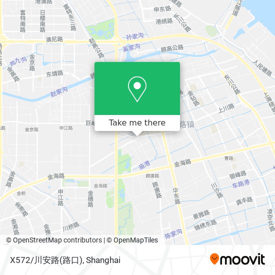 X572/川安路(路口) map