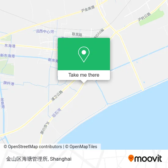 金山区海塘管理所 map