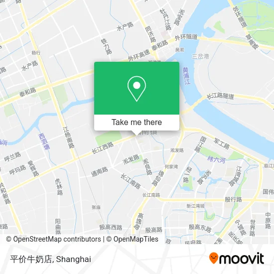 平价牛奶店 map