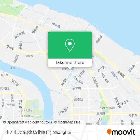 小刀电动车(张杨北路店) map