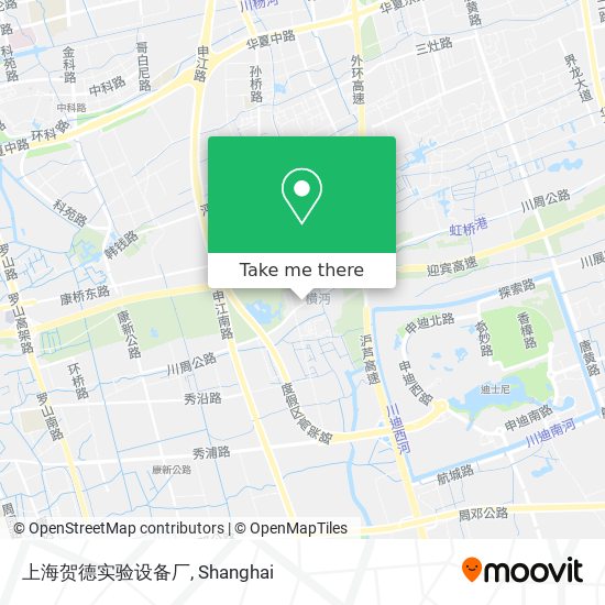 上海贺德实验设备厂 map