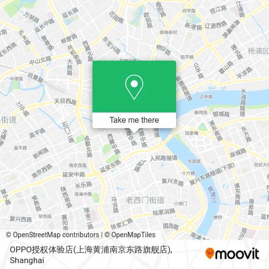 OPPO授权体验店(上海黄浦南京东路旗舰店) map