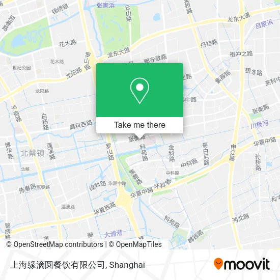 上海缘滴圆餐饮有限公司 map