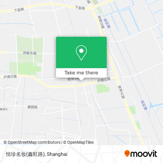 恒珍名妆(鑫旺路) map