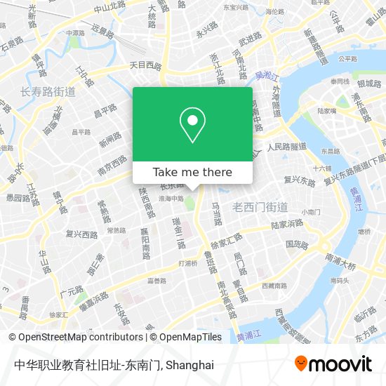 中华职业教育社旧址-东南门 map