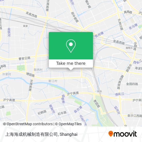 上海海成机械制造有限公司 map