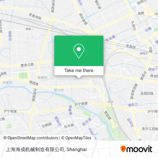 上海海成机械制造有限公司 map