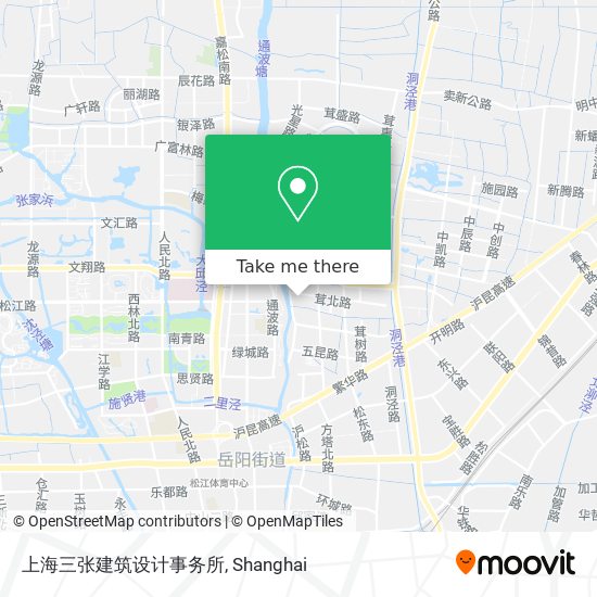上海三张建筑设计事务所 map