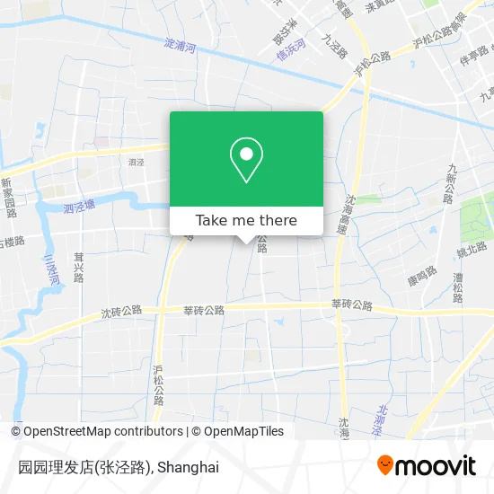 园园理发店(张泾路) map