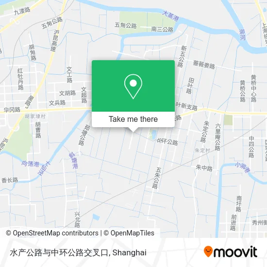 水产公路与中环公路交叉口 map