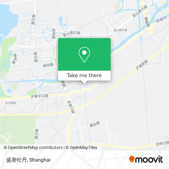盛唐牡丹 map