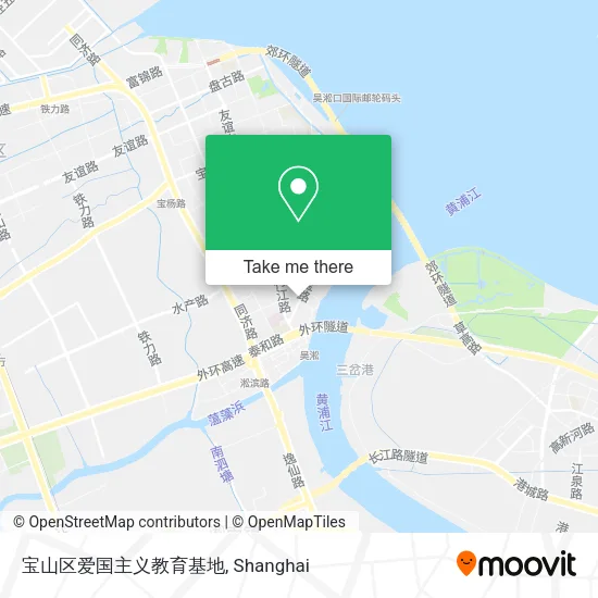 宝山区爱国主义教育基地 map
