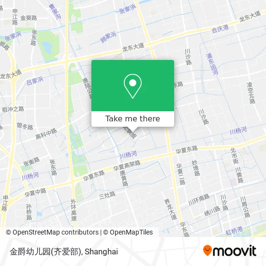 金爵幼儿园(齐爱部) map