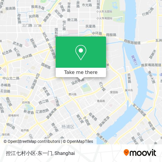 控江七村小区-东一门 map
