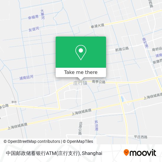 中国邮政储蓄银行ATM(庄行支行) map