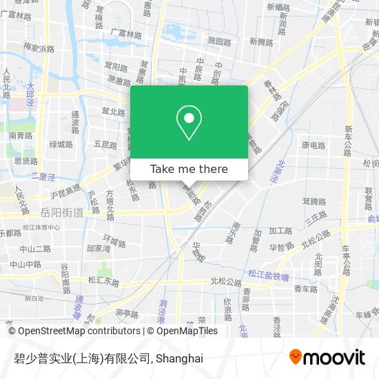 碧少普实业(上海)有限公司 map