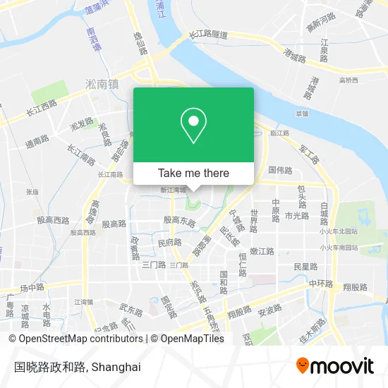 国晓路政和路 map