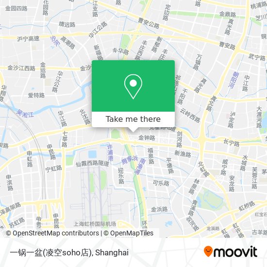 一锅一盆(凌空soho店) map