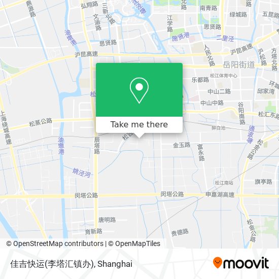 佳吉快运(李塔汇镇办) map