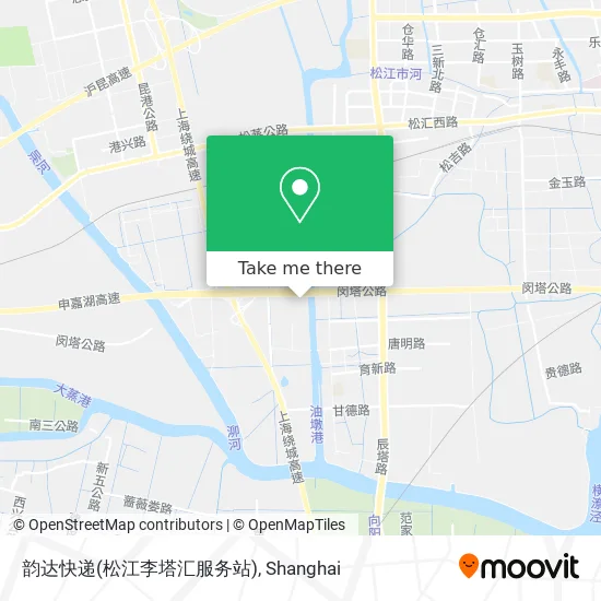 韵达快递(松江李塔汇服务站) map