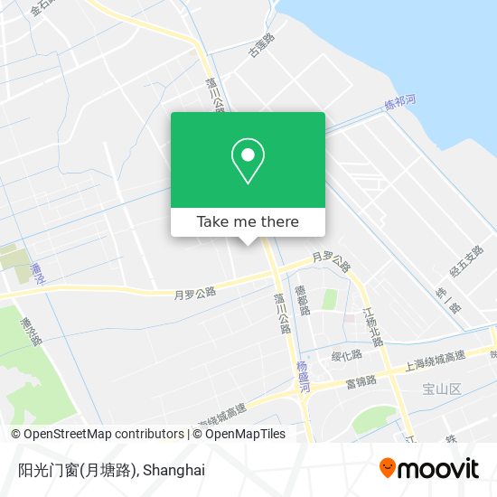 阳光门窗(月塘路) map