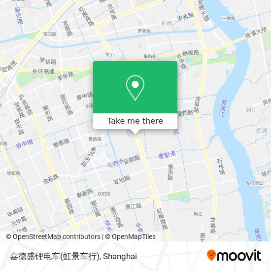 喜德盛锂电车(虹景车行) map