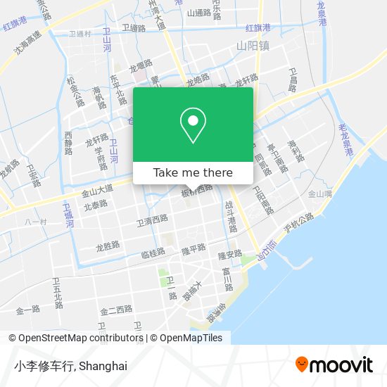 小李修车行 map