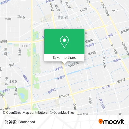 财神殿 map