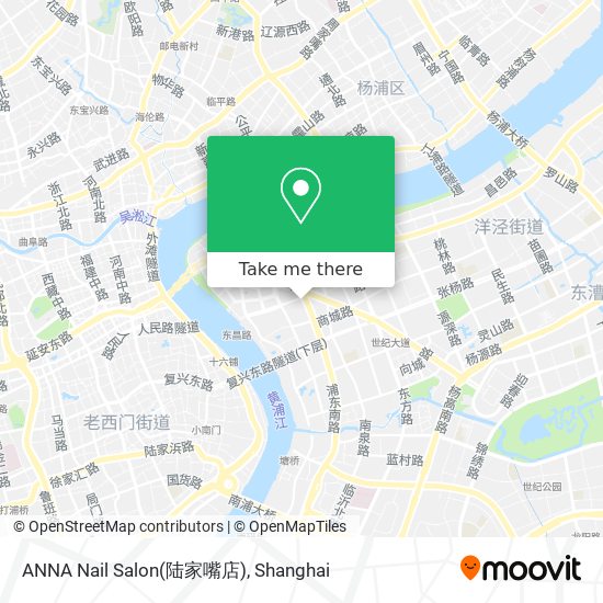 ANNA Nail Salon(陆家嘴店) map