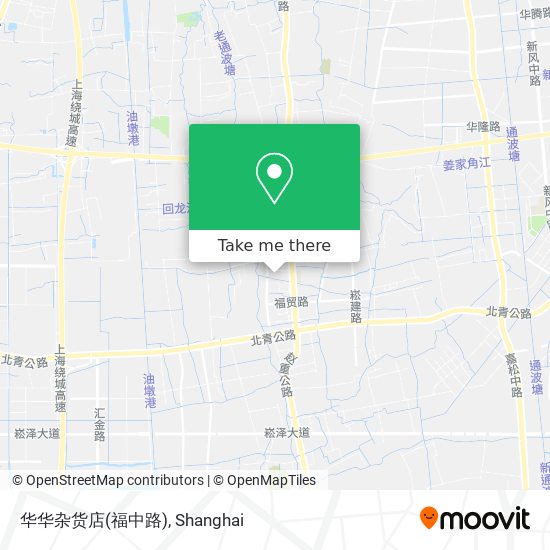 华华杂货店(福中路) map