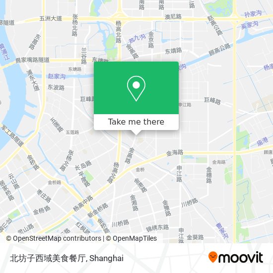 北坊子西域美食餐厅 map