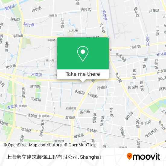 上海豪立建筑装饰工程有限公司 map