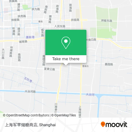 上海军苹烟糖商店 map