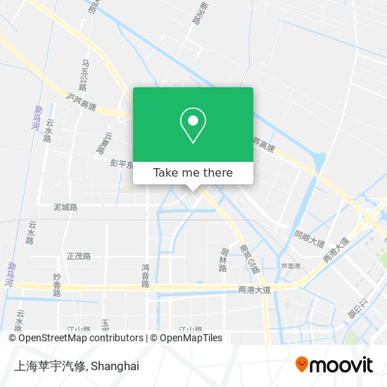 上海苹宇汽修 map