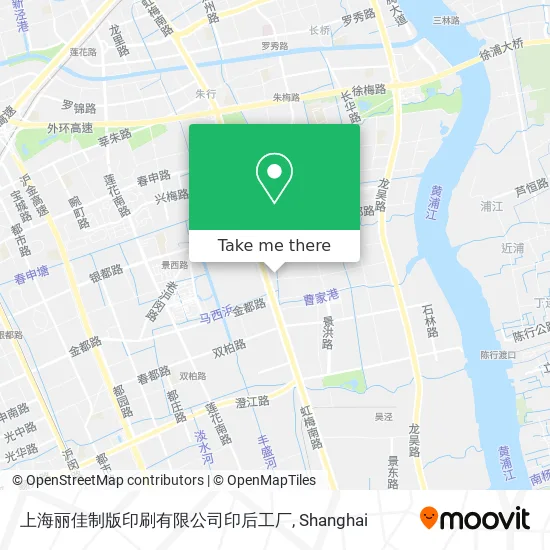 上海丽佳制版印刷有限公司印后工厂 map