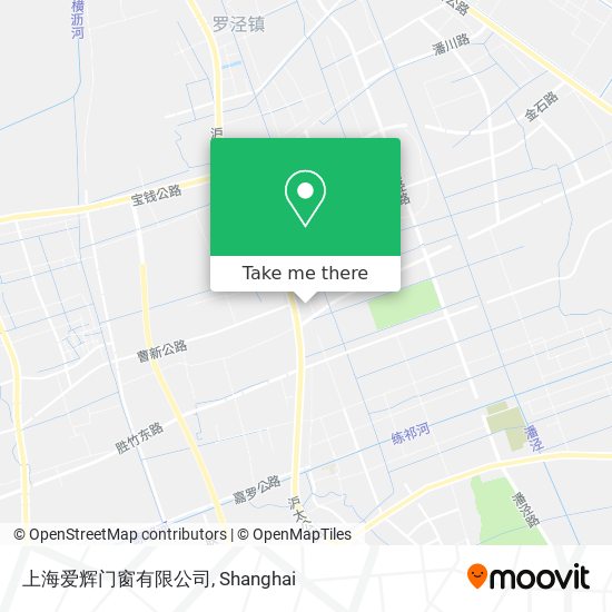 上海爱辉门窗有限公司 map