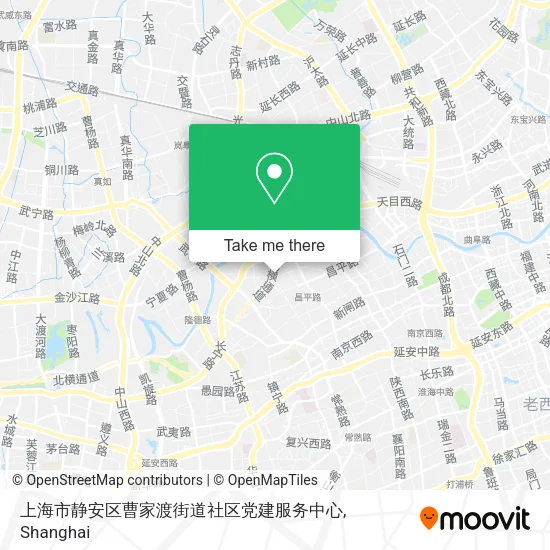 上海市静安区曹家渡街道社区党建服务中心 map