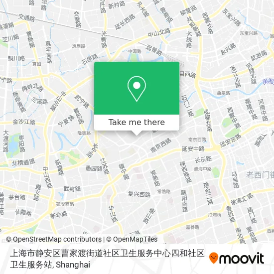 上海市静安区曹家渡街道社区卫生服务中心四和社区卫生服务站 map