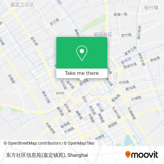 东方社区信息苑(嘉定镇苑) map