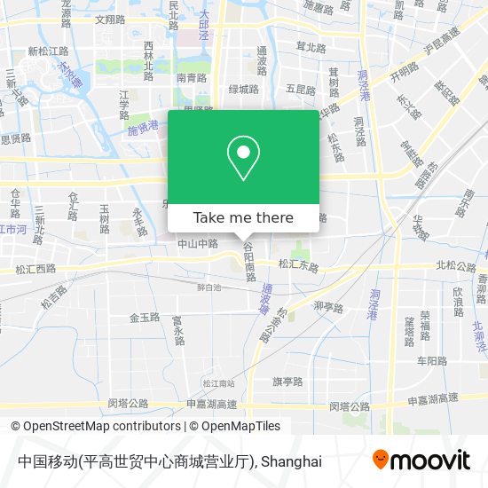 中国移动(平高世贸中心商城营业厅) map